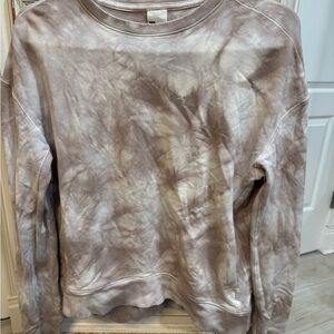 All In Motion Women Tie-Dye Crewneck Sweater